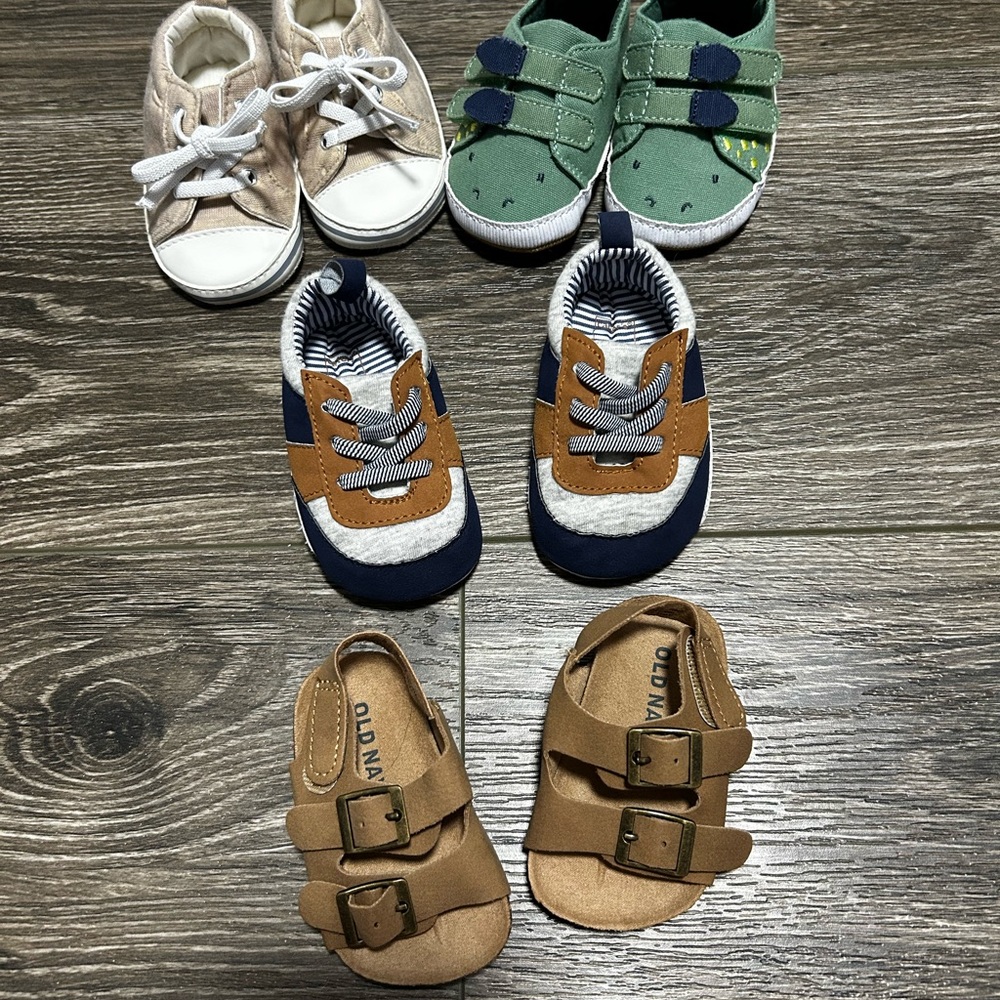 Baby Boy shoe bundle 0-3m